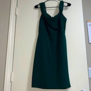 Green dress